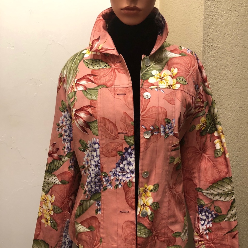 New Beautiful Spring Floral Posh Jacket!!!